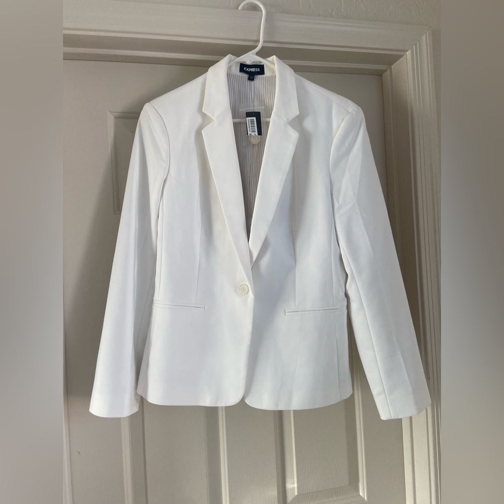 Express White Blazer